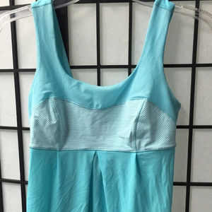 Lululemon Elevate Tank Angel Blue White Tonka